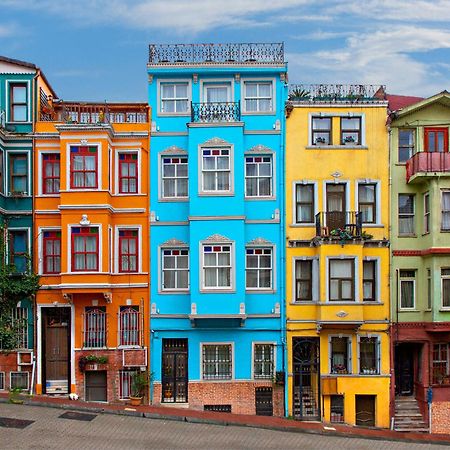 Istanbul Old City Colorful Houses Balat Petrion Hotel Exteriér fotografie